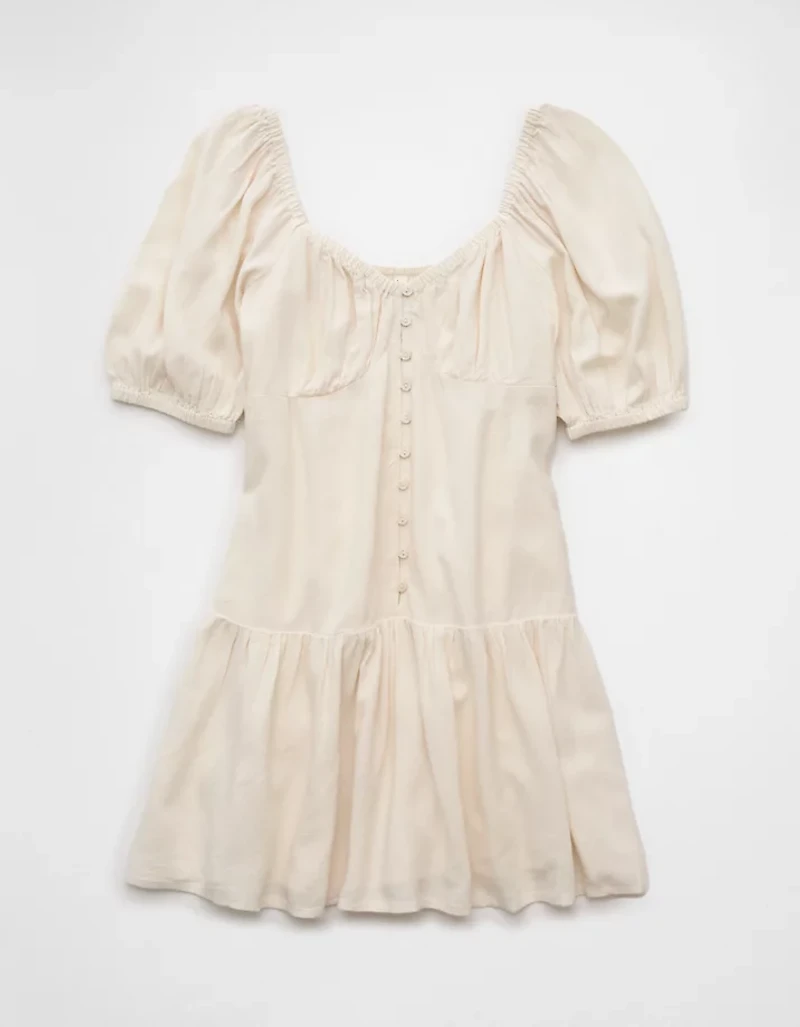 AE Puff Sleeve Babydoll Dress