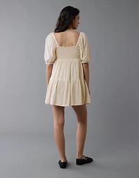 AE Puff Sleeve Babydoll Dress