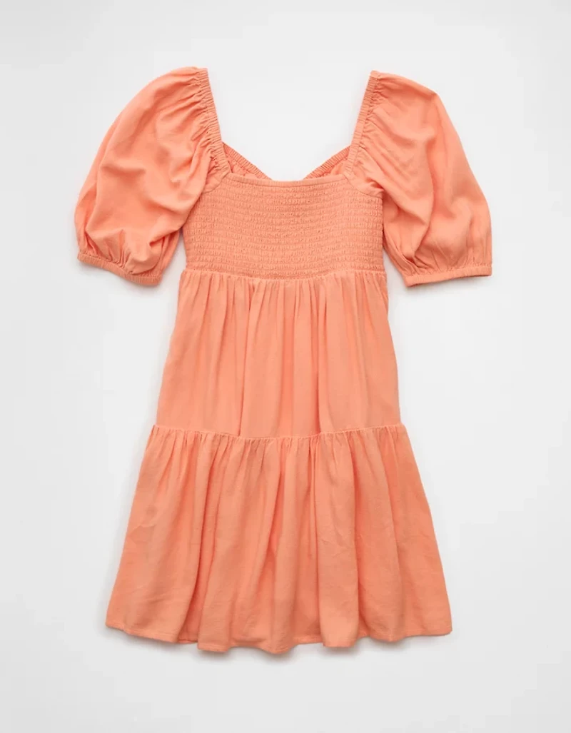 AE Puff Sleeve Babydoll Dress