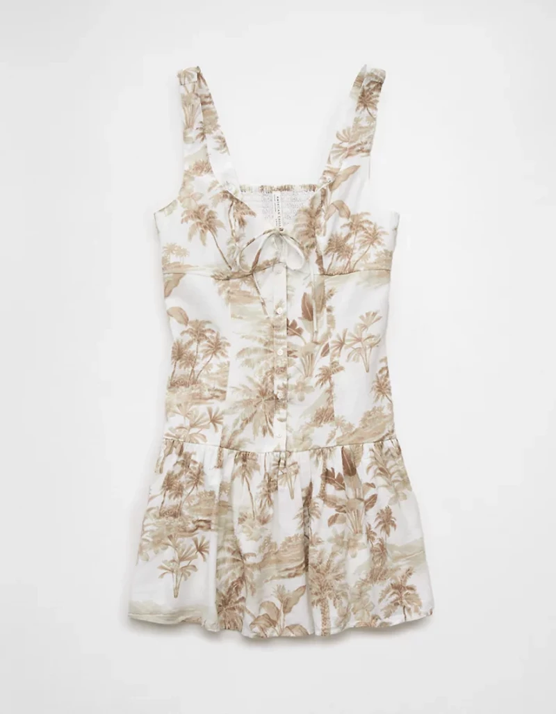 AE Drop Waist Corset Mini Dress