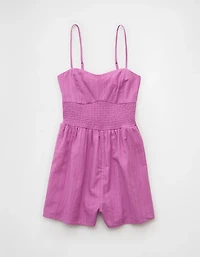 AE Smocked Square Neck Romper