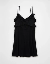 AE Ruffle Mini Slip Dress