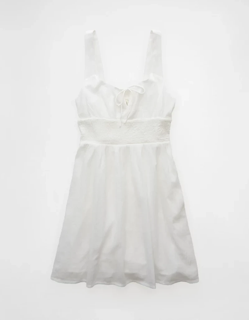 AE Smocked Waist Mini Dress