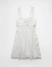 AE Smocked Waist Mini Dress