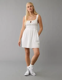 AE Smocked Waist Mini Dress