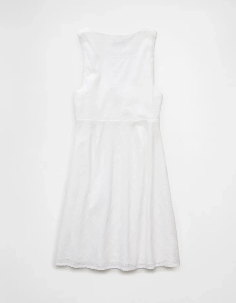 AE Tie Front Mini Slip Dress
