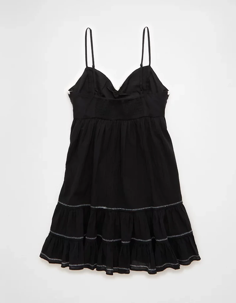 AE Crochet Babydoll Mini Dress