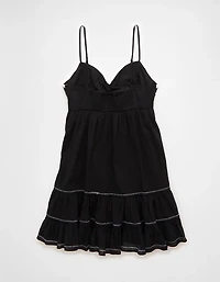 AE Crochet Babydoll Mini Dress