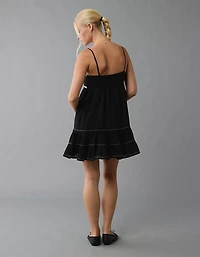 AE Crochet Babydoll Mini Dress