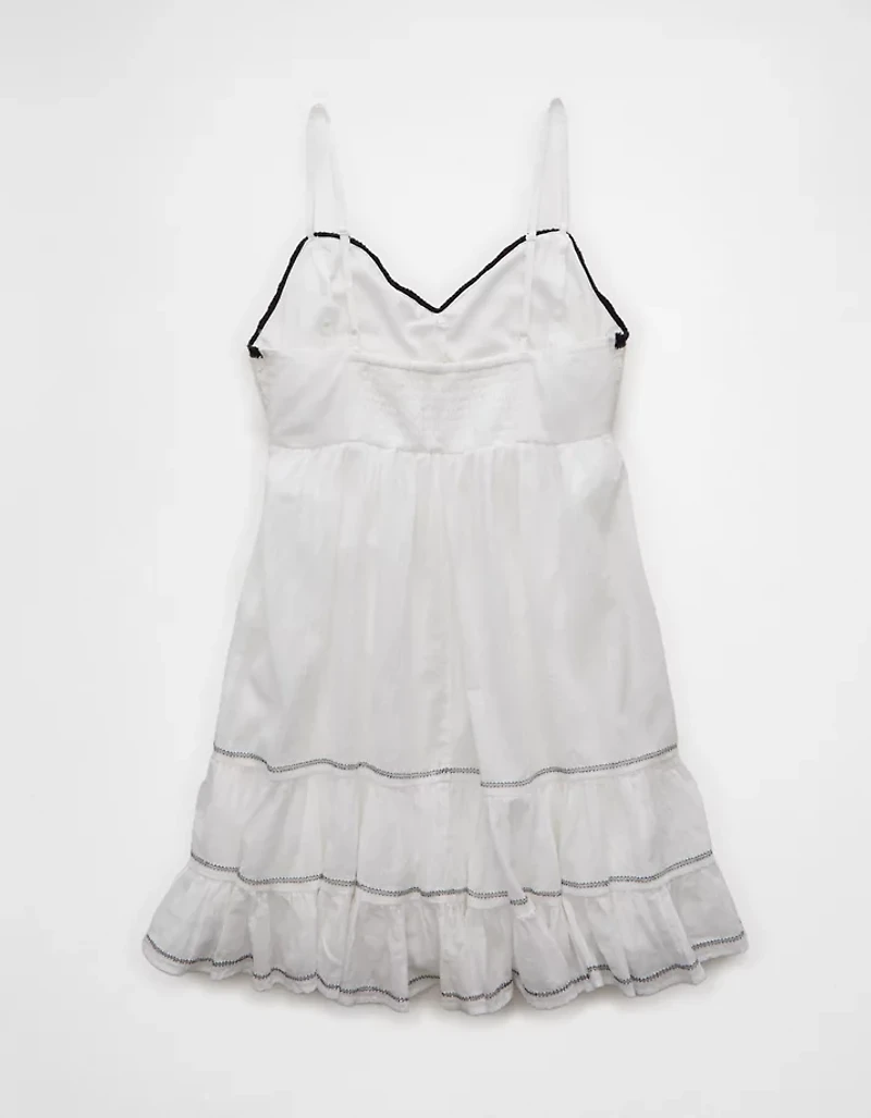 AE Crochet Babydoll Mini Dress