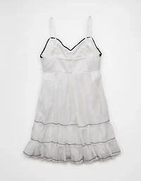 AE Crochet Babydoll Mini Dress