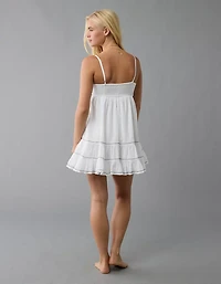 AE Crochet Babydoll Mini Dress