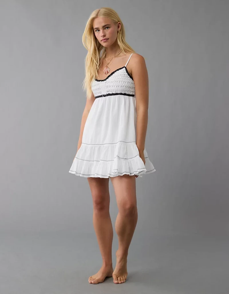 Minirobe nuisette au crochet AE