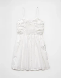 AE Ruched Pleated Mini Dress