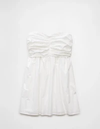 AE Ruched Pleated Mini Dress
