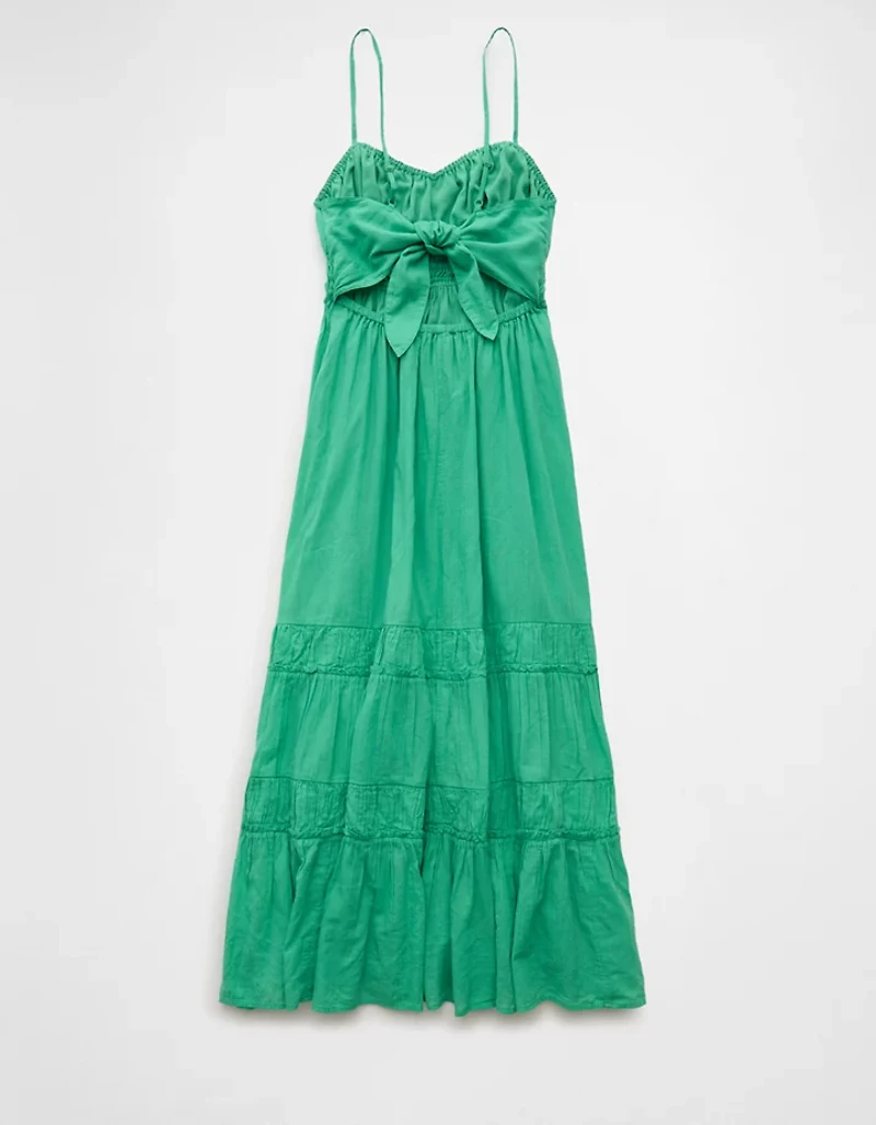 AE Sweetheart Open-Back Midi Dress