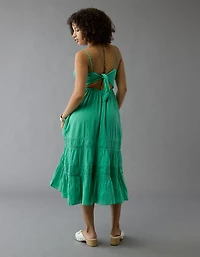 AE Sweetheart Open-Back Midi Dress