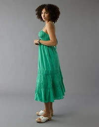 AE Sweetheart Open-Back Midi Dress