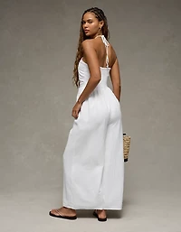 Combinaison-pantalon bain-de-soleil à découpe AE