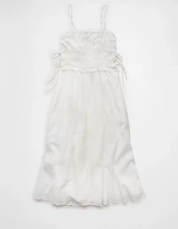 AE Corded Smocking Midi Dress