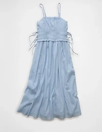 Minirobe à smocks côtelée AE