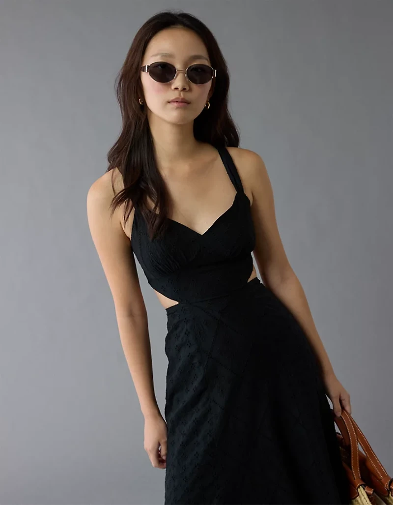 AE Cut-Out Midi Dress