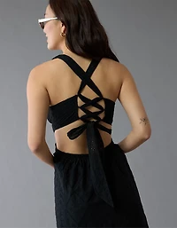AE Cut-Out Midi Dress