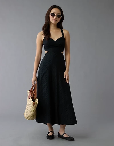AE Cut-Out Midi Dress