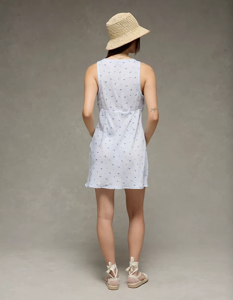 Minirobe à enfiler nouée l’avant AE