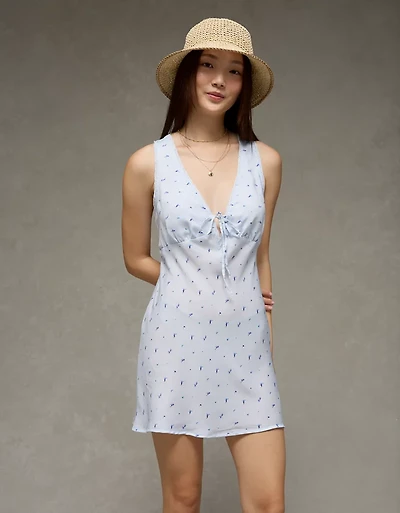 Minirobe à enfiler nouée l’avant AE