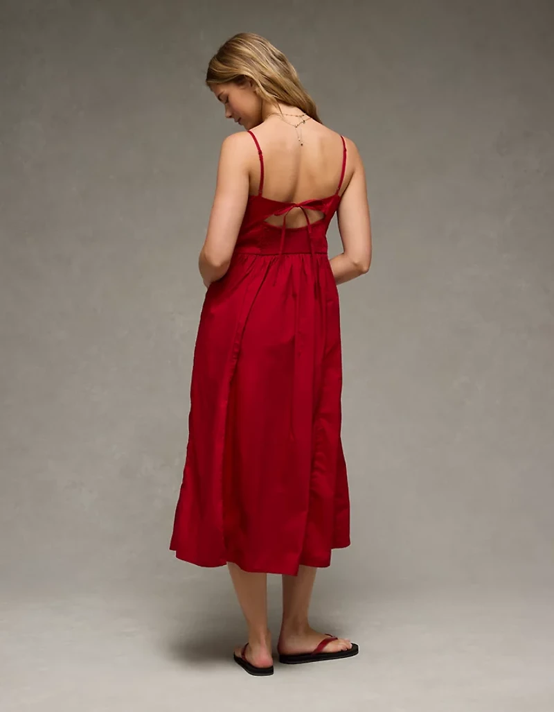 Robe mi-longue taille basse Chérie AE
