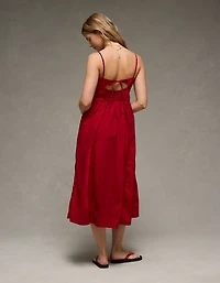 Robe mi-longue taille basse Chérie AE