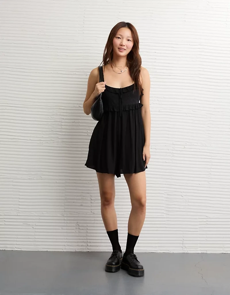 AE Ruffle Babydoll Romper