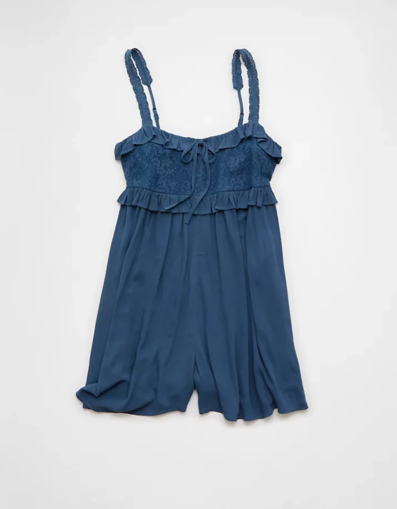 Barboteuse nuisette à volants AE