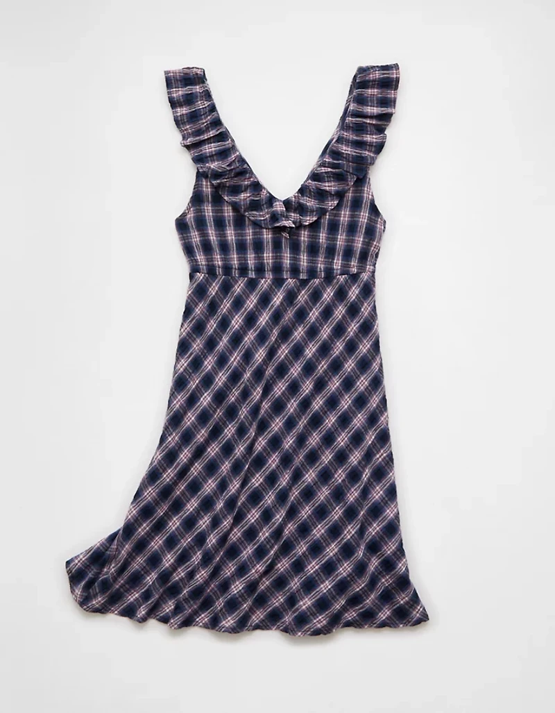 Minirobe nouée à l’avant volants AE