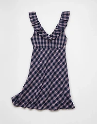 Minirobe nouée à l’avant volants AE