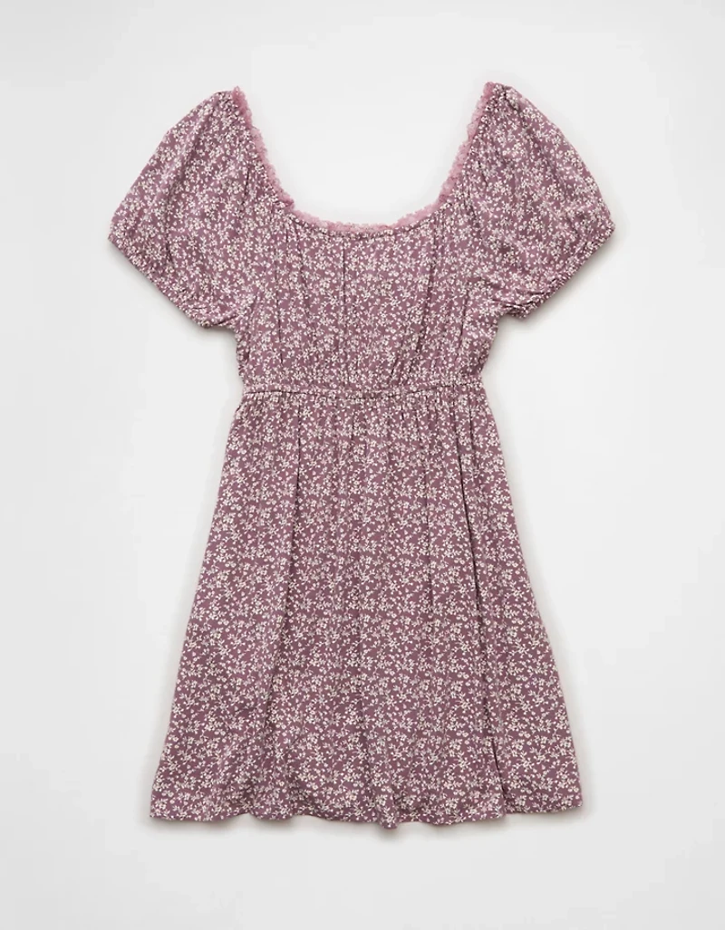AE Short Sleeve Mini Slip Dress