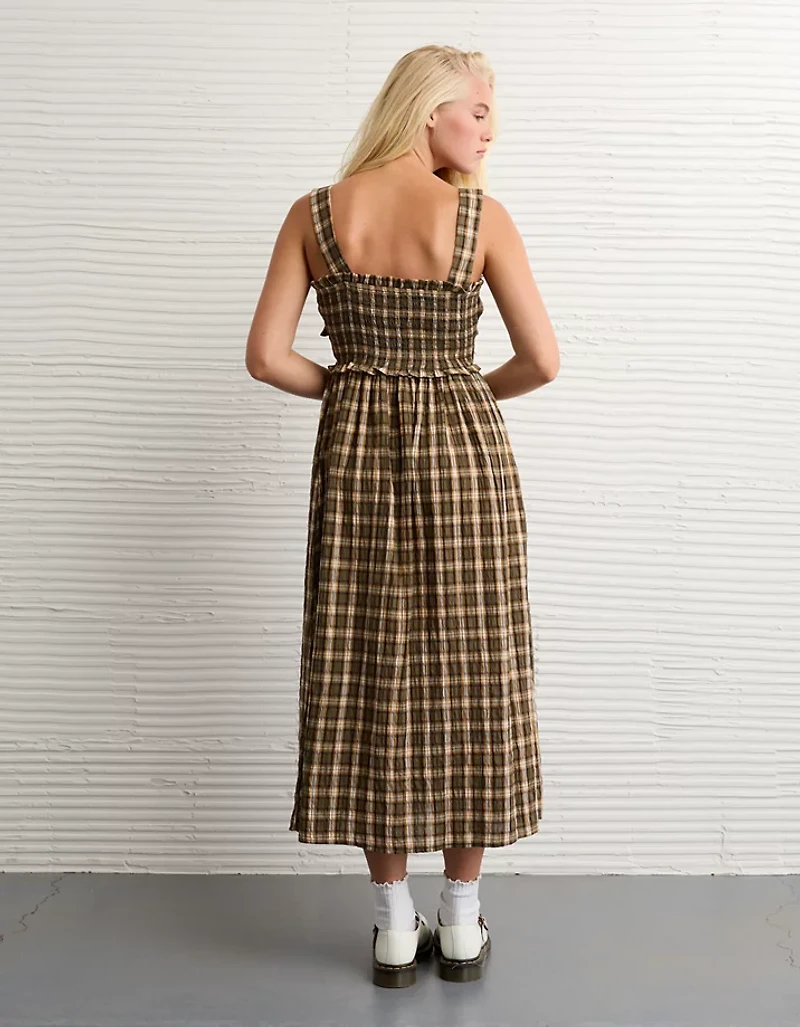 AE Sweetheart Neckline Midi Dress