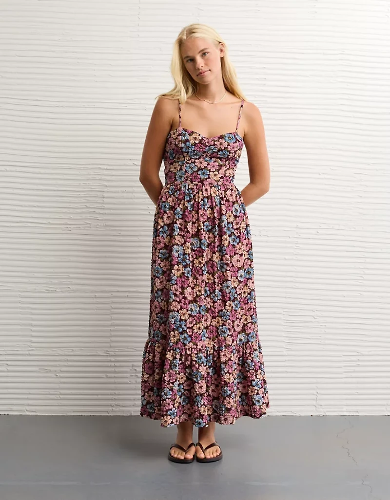 AE Catie Corset Midi Dress