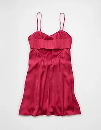 AE Satin Sweetheart Mini Slip Dress