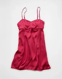 AE Satin Sweetheart Mini Slip Dress