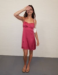 AE Satin Sweetheart Mini Slip Dress