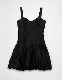 AE Corset Drop Waist Bubble Mini Dress
