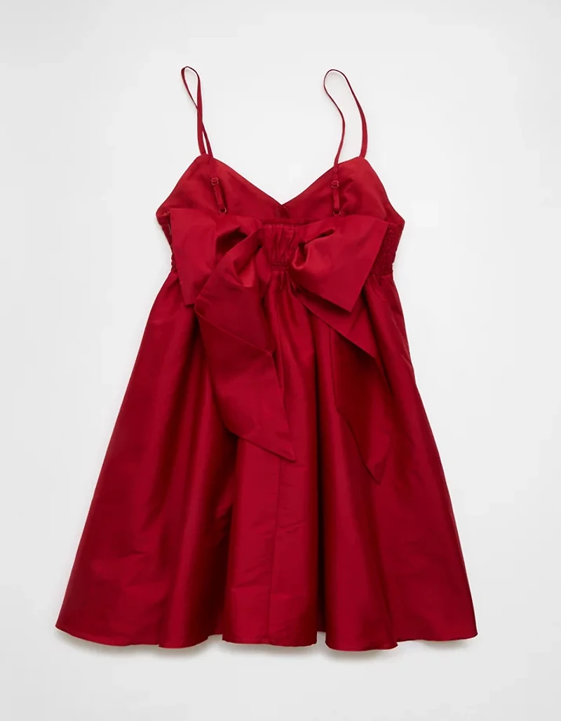 AE Bow Back Babydoll Mini Dress