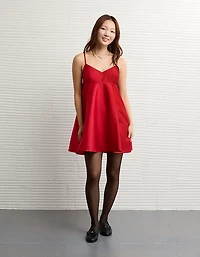 AE Bow Back Babydoll Mini Dress
