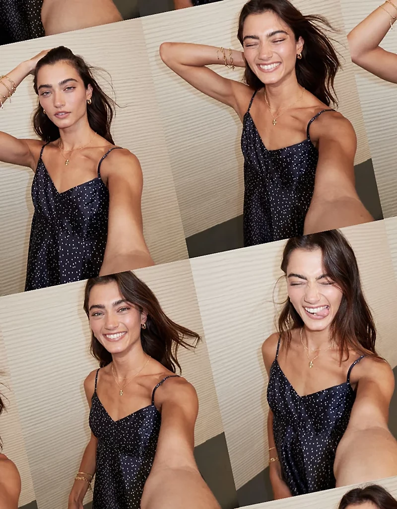 AE Bow Back Babydoll Mini Dress