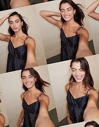 AE Bow Back Babydoll Mini Dress