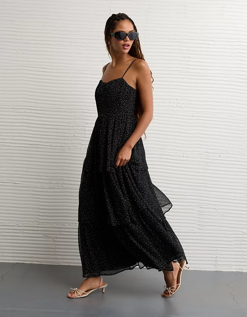 AE Sweetheart Tiered Maxi Dress