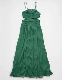 AE Strapless Cut-Out Maxi Dress