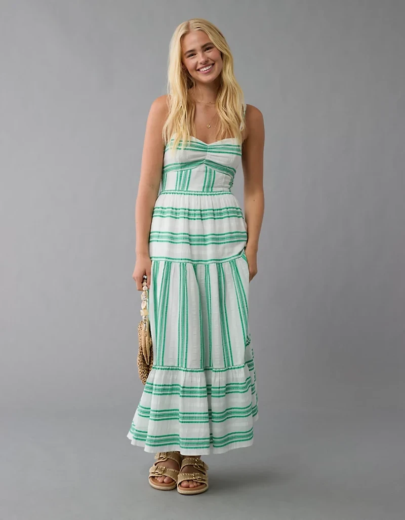 Robe mi-longue de style corset Catie AE